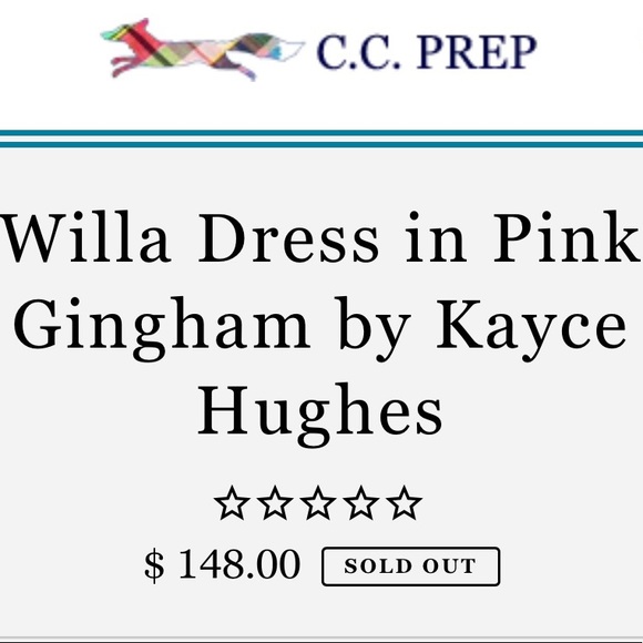 Kayce Hughes gingham /check Willa button front shirt dress - Picture 9 of 10